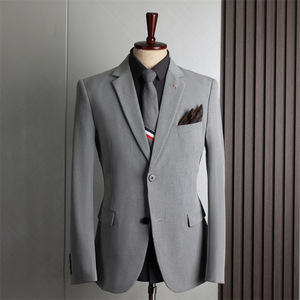 Costumes de grande taille en gros, nos saisons, décontractés, business, coupe ajustée, costumes de mariage pour hommes - Product Image 5