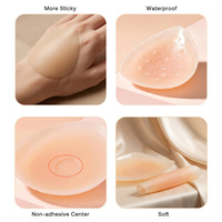 Cache-tétons en silicone adhésifs imperméables réutilisables pour maillot de bain et bikini, vente en gros