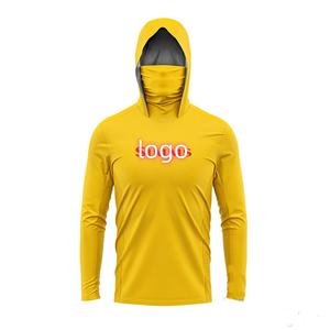 RTS UPF 50+ Visshirt met capuchon voor heren en dames, ademend, vochtregulerend, lange mouwen, geschikt voor vissen en wandelen - Product Image 5