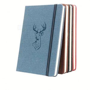 Customizable Academic <b>Diary</b> <b>A5</b> A6 B5 Dotted Grid 2023 2024 PU Leather Hardcover Agenda Planner Journal Notebook - Product Image 1