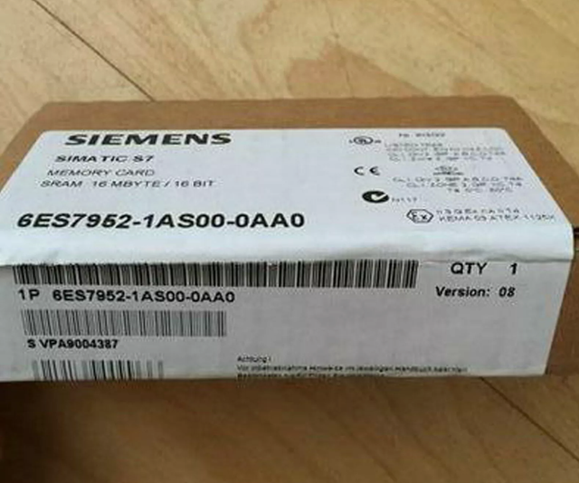 6ES7 952-1AS00-0AA0 NEW 6ES7952-1AS00-0AA0 RAM Memory Card for S7-400