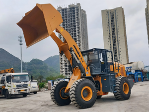 Yellow Wheel Loader 5 Ton ZL50HC Diesel Front End Loader Heavy Duty Construction Equipment - Product Image 5