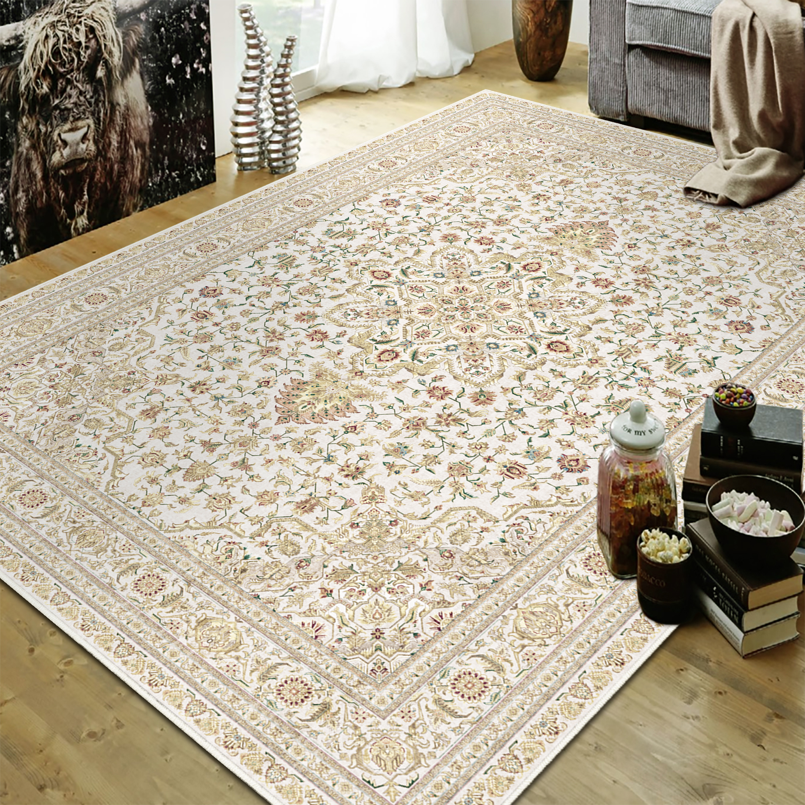 160x230 Rugs - Modern Non-Slip Washable Area Rugs