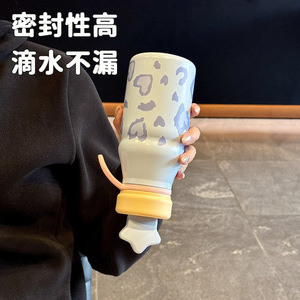 Star Shaped Insulated Water Bottle 316 Stainless Steel Double Wall Vacuum For Students Back To School Gift - Product Image 2