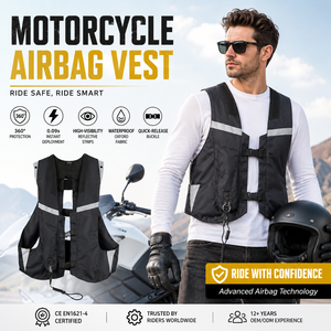 <span class=keywords><strong>Gilet</strong></span> airbag moto unisexe réfléchissant pour la course, équipement <span class=keywords><strong>de</strong></span> <span class=keywords><strong>protection</strong></span> motocross noir, vêtements <span class=keywords><strong>de</strong></span> sport pour le cyclisme, équipe OEM - Product Image 1