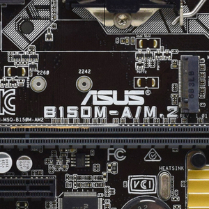 เมนบอร์ด <span class=keywords><strong>ASUS</strong></span> B150M-A/M.2 LGA 1151,เมนบอร์ด DDR4 Intel B150เมนบอร์ด64GB USB 3.0 VGA HD-MI Micro ATX สำหรับ Core <span class=keywords><strong>I3</strong></span>-6300T ซีพียู - Product Image 4