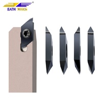 Vente directe d'usine CNC outils PVD CVD revêtement haute précision Type suisse tour outil Cutter carbure cémenté tournant Inserts TTP