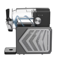 Machine à slushie électrique automatique pour la maison, faible bruit, professionnelle, mini, écran tactile, 2,5 L, en acier inoxydable, pour faire des glaces molles
