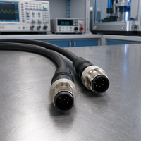 SDKELI CT6 Typ 4 Sicherheits-Lichtschranke 14mm 0-20m IP65 Plug-and-Play Emitter-Empfänger für Maschinen-Nachrüstung Sicherheitsupgrade