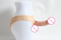 Dildo réaliste portable, stimulateur du point G, pénis réaliste en silicone, pantalon masturbateur pour femmes, couple lesbien