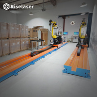 Machine de soudage robotisée automatique sans programmation pour structures en acier préfabriquées, bâtiments industriels en acier, charpentes en acier