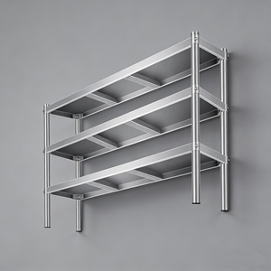 Congelador de Aço Inoxidável de Dupla Temperatura com Resfriamento a Ar e Controle Digital de Temperatura para Cozinhas Comerciais - Product Image 3