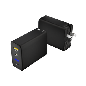 Nouvelle batterie externe étanche à charge rapide Type-C et USB-A, technologie GaN 20W/45W PD, 5000mAh avec prise secteur, portable, vente en gros d'usine - Product Image 6