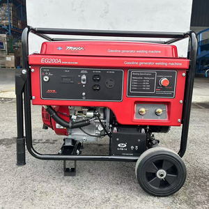 Generador <span class=keywords><strong>de</strong></span> Soldadura Industrial <span class=keywords><strong>de</strong></span> Gasolina <span class=keywords><strong>de</strong></span> 4kW, Soldador con Motor Honda y Voltímetro para Monitoreo <span class=keywords><strong>de</strong></span> Voltaje - Product Image 4