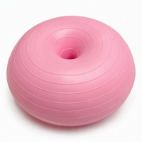 Czfit Zzz73 Chaise-ballon de yoga en PVC épaissi anti-éclatement 50 cm, surface antidérapante, pompe incluse, pour enfants, Pilates, entraînement du tronc, gym