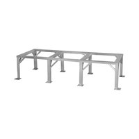 Fabricant chinois de supports de climatisation en aluminium soudé, supports de compresseur, racks pour VRF/VRV, montage extérieur sur toit