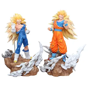 Yeni süper saiyan3 Kirin Vegeta Goku Anime figürü PVC model oyuncak ejderha topları Z aksiyon figürleri çocuk için