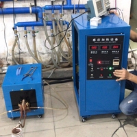 Le forgeage chaud en acier de générateur d'induction solide de forgeron à haute fréquence éteignant le réchauffeur d'induction usine 30KW