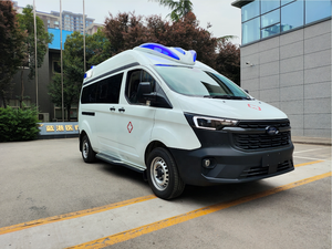4*2 FORD V362 Petrol 9AT <strong>Automatic</strong> <strong>Gearbox</strong> ICU Ambulance Vehicle with Latest Outside and Inside Design - Product Image 2