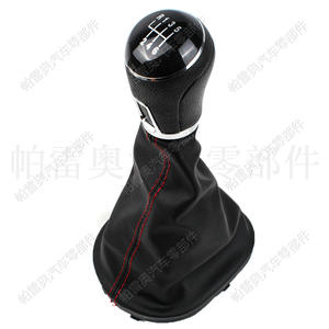 หัวเกียร์โฟล์คสวาเกน 6 สปีด หุ้มหนังเรดไลน์ ดีไซน์ตามหลักสรีรศาสตร์ สำหรับพาสต้า บี 7 แคดดี้ - Product Image 5