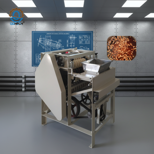 HN QDMECH Máquina Desgranadora de Cacahuetes de Uso Pesado para Procesamiento en Húmedo, Removedor de Piel de Almendras, Pelador de Habas para Líneas de Producción de Cacahuetes - Product Image 1