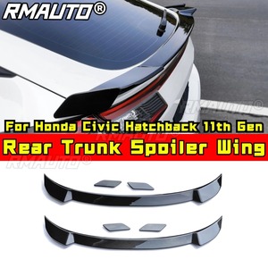 สปอยเลอร์หลังรถยนต์ ปีกหลัง ป้องกันฝากระโปรงท้าย สำหรับ Honda Civic Hatchback รุ่นที่ 11 ชุดแต่ง Body Kit อุปกรณ์ตกแต่งรถยนต์ - Product Image 1