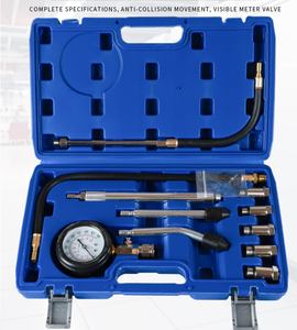 เครื่องทดสอบแรงอัดกระบอกสูบเครื่องยนต์ดีเซล 1000PSI เครื่องมือวินิจฉัยรถยนต์ ชุดทดสอบแรงอัดเครื่องยนต์ดีเซล - Product Image 2