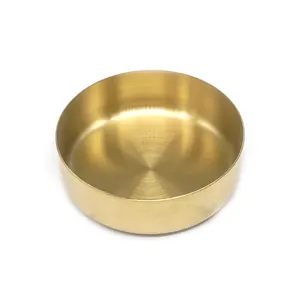 OEM/ODM manufacture High quality metal stamping blanks custom Ash Tray thickening Gold stamping hardware ashtray