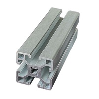 Profilé en aluminium extrudé anodisé 2020 3030 4040 5050 8080, profilé en aluminium pour cadre, profilé industriel