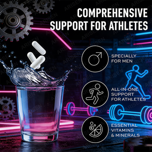 OEM <span class=keywords><strong>Athlete</strong></span> Stack Potente Integratore Energetico per Atleti Uomini 210 Capsule Vitamina B6 Capsule per Forza Muscolare e Gusto Personalizzato a Base di Erbe - Product Image 3