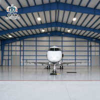 Bâtiments préfabriqués en acier, structures en acier préfabriquées pour hangars d'avions et d'hélicoptères, hangars d'avions en acier