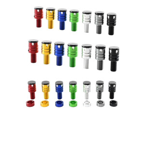 Cache-trou de rétroviseur de moto personnalisé - Capuchon universel en aluminium pour fixation de rétroviseur - Product Image 2