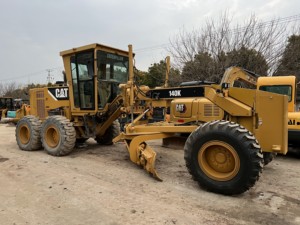 Грейдер Cat140H: Плавный и мощный грейдер Cat140, хит продаж в Шанхае. Купить подержанный грейдер Cat140K, ножи для грейдера. - Product Image 3
