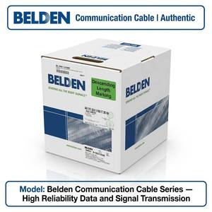 Cable Ethernet Industrial Belden 7953A DataTuff Cat6 Original, Par Combinado, 600V, 23AWG, F/UTP, Cable de Red Dual - Product Image 2