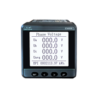 EastSong ES600E/K5 6DI+2DO 2~31st THD 0.5S 3 Fasa Modbus DL/T645 RS485 Remote Stop Smart LCD Layar 8-Digit IP65 Meter