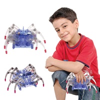 Kit de jouets d'assemblage à prix direct usine, robot araignée DIY, éducation scientifique STEM, jouets scientifiques incroyables pour enfants