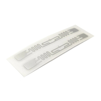 Étiquette électronique transparente UHF 915MHZ RFID 9640, étiquette RFID longue portée résistante aux UV pour le contrôle d'accès des véhicules