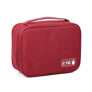 Sac de rangement pour câbles de données numériques, sac de rangement portable multifonctionnel pour disque dur, chargeur USB, accessoires électroniques - Product Image 4