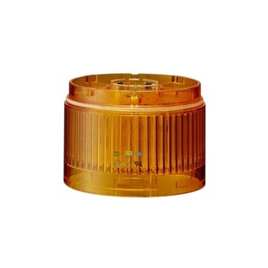โมดูลไฟ LED สีเหลืองอำพัน Patlite LR7-E-Y 70 มม. รุ่นดั้งเดิม ไฟสัญญาณแบบเสา LED <span class=keywords><strong>24VDC</strong></span> IP65 สำหรับระบบควบคุมอัตโนมัติ - Product Image 1