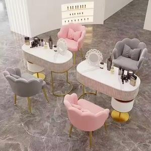 Chaise de manucure de vente chaude pour les salons de manucure Siège rembourré confortable avec un design moderne Construction durable pour les techniciens des ongles - Product Image 6