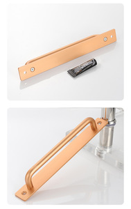 GQK Modern Aluminum Rose Gold <b>Kitchen</b> Furniture Hardware Handles for Dresser and Drawer - Product Image 6
