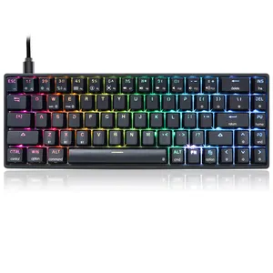 Factory directly sell mechanical keyboard abs keycap mechanical keyboard mechanical gaming programmed keyboard
