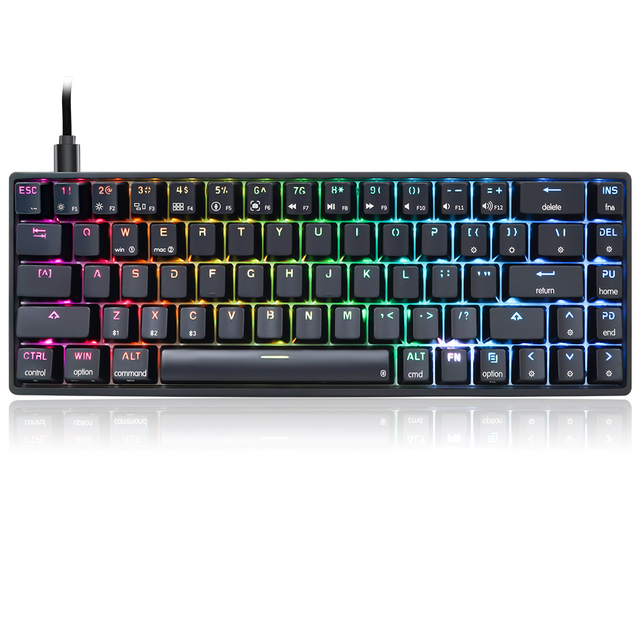 Factory Directly Sell Mechanical Keyboard Abs Keycap Mechanical Keyboard Mechanical Gaming Programmed Keyboard