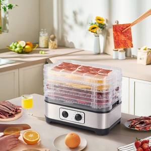 Déshydrateur Automatique Domestique pour Fruits, Viande Séchée, Légumes et Petits Aliments – Idéal pour les Fêtes – Fabriqué en Plastique - Product Image 4