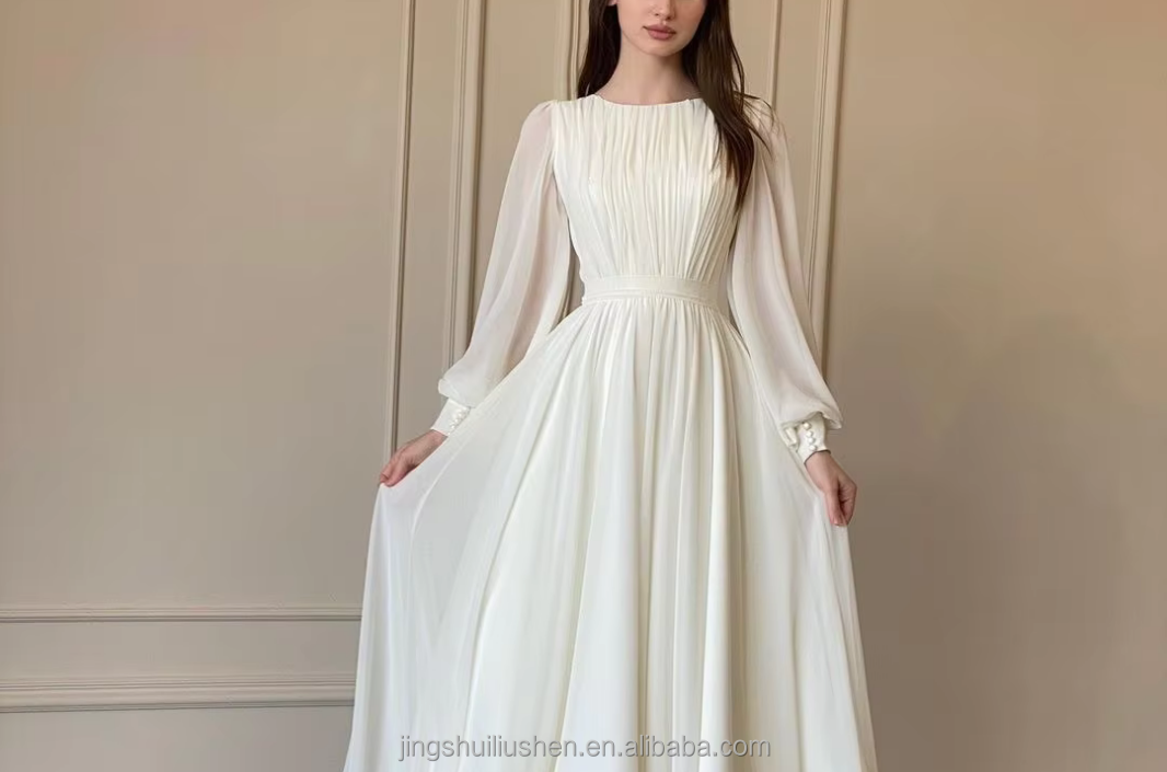 Princess Fairy Dress - French Palace Style Chiffon Gown