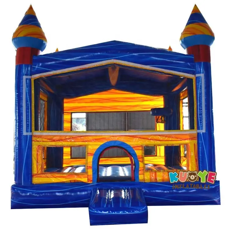 Hot sale inflatable bouncy castle,small bounce house with internal slide,indoor and outdoor jumping castle