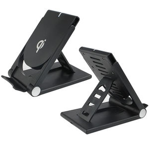 Hot Selling Portable All-In-1 Dual Coils Charger Waterproof <b>Phone</b> <b>Stand</b> Charger <b>for</b> Smart <b>Phone</b> Watch Foldable ABS Desks - Product Image 3