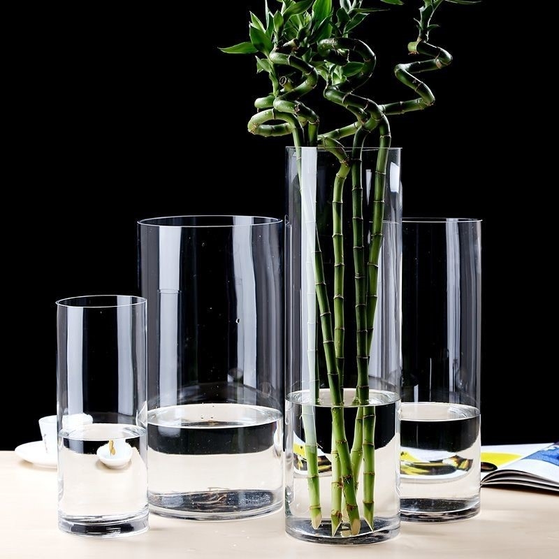 Factory Produced Wholesale Glass Flower Vase for Home Decor
