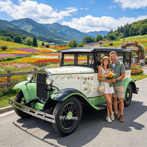 Auto Clásico Vintage Fabricado Directamente en Fábrica, con Gran Capacidad de Subida para Zonas Turísticas Montañosas - Product Image 1