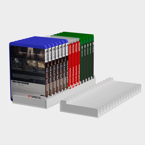 Pour <span class=keywords><strong>PS5</strong></span> contrôleur <span class=keywords><strong>CD</strong></span> disques porte-carte pour Switch2 boîte de rangement de carte de jeu pour <span class=keywords><strong>PS5</strong></span> pour <span class=keywords><strong>PS4</strong></span> Pro manette de jeu support de boîte de carte de jeu support - Product Image 4